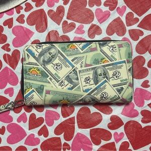 Colorful Money Print Wallet